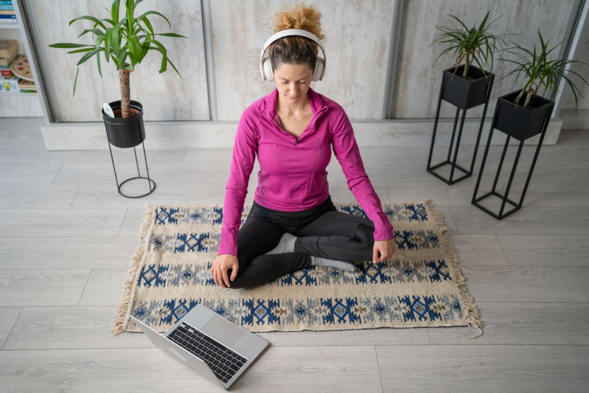 Meditação Guiada com Auxílio de Tecnologia